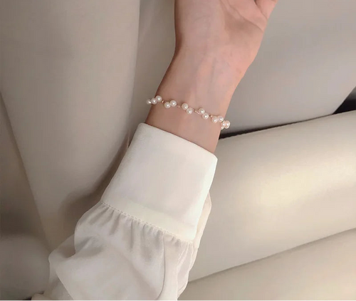Bracelet Floraison Or