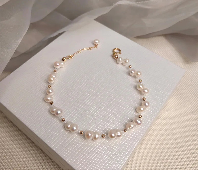 Bracelet Floraison Or